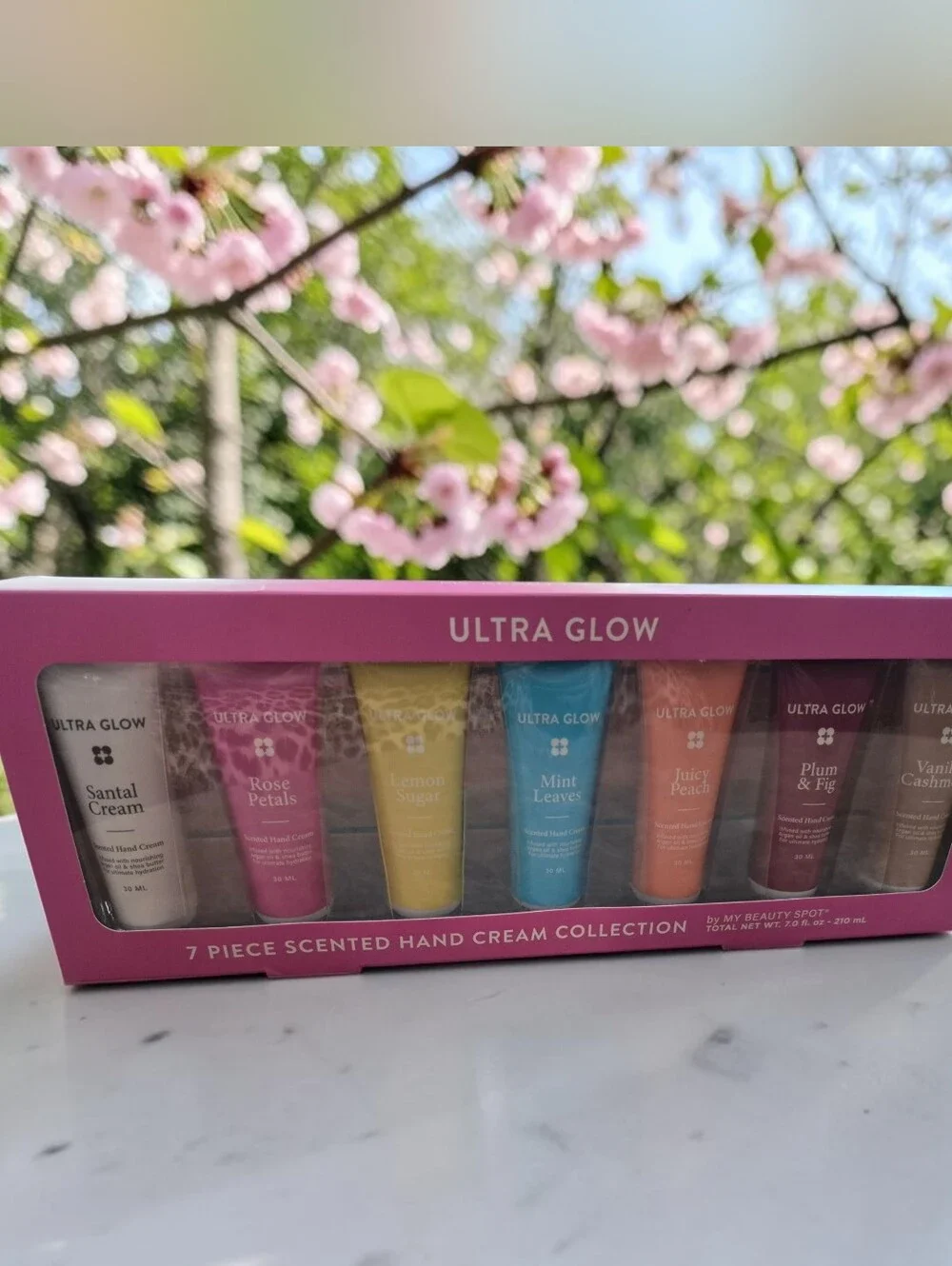 Ultra Glow 7-Piece Scented Hand Cream Collection